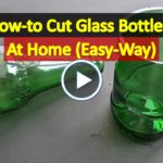 How to Cut Glass Bottle, How to Cut Glass Bottle at Home, glass bottle, green glass bottle, beautiful glass bottle crafted glass bottle, cut glass bottle at home