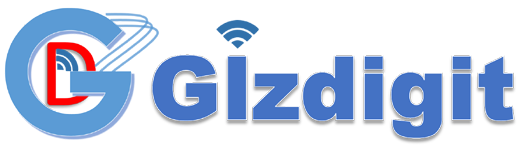 gizdigit logo, gizdigit, gizdigit logo png, gizdigit tech logo, stylish g logo, blue logo, tech logo