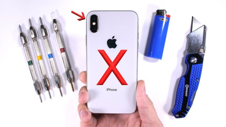 iPhone X Durability Test, iphone x burn test, iphone x bend test, iphone x drop test, iphone x knife scratch test, iphone x blast,