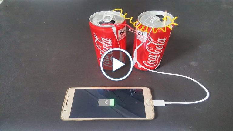 How to Charge Mobile Using Coca-Cola Can and Lemon, mobile charger, home made mobile charger, best way to make mobile charger at home, home made smartphone charger