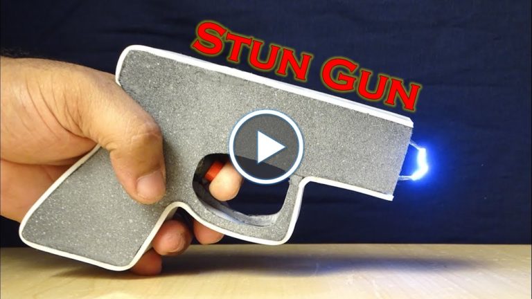 How to Make a Stun Gun at home, home made stun gun, rechargeable stun gun, stun gun, stun gun using battery, amazing stun gun,