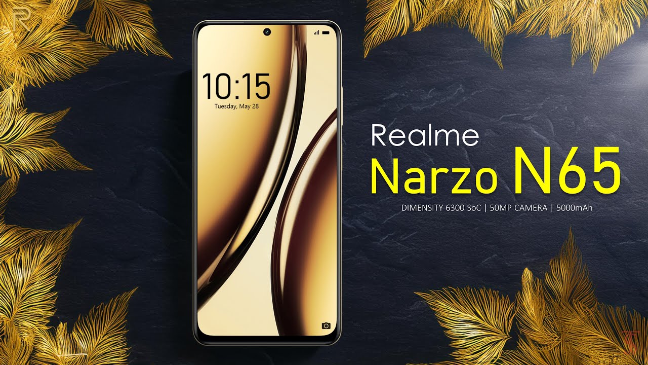 Realme Narzo N65 5G Price, Official Look, Design, Specifications ...